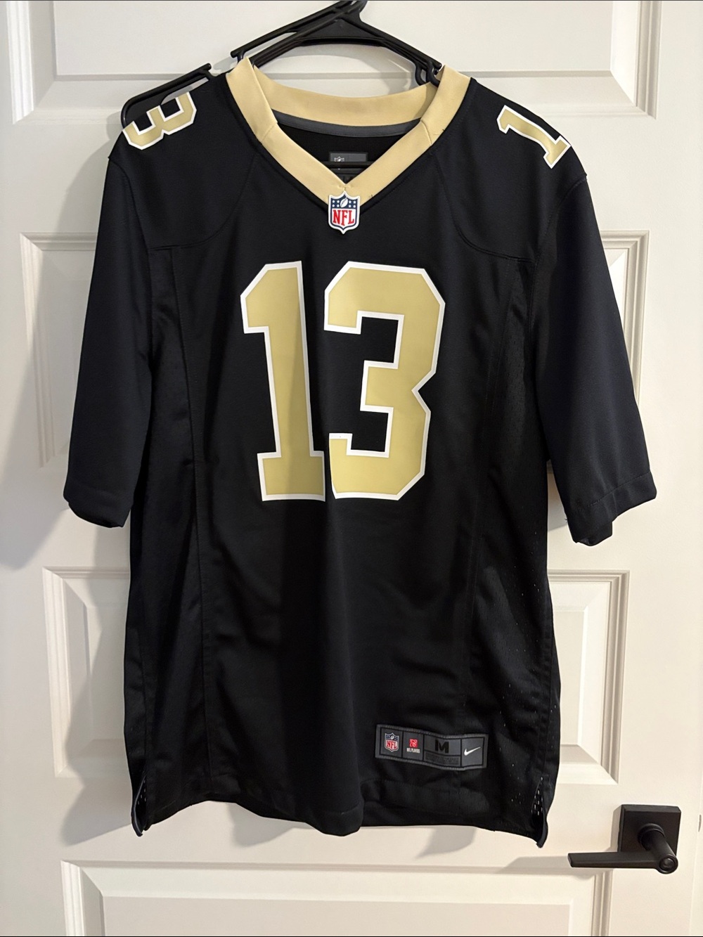 NFL Black and Gold Football Jersey #13